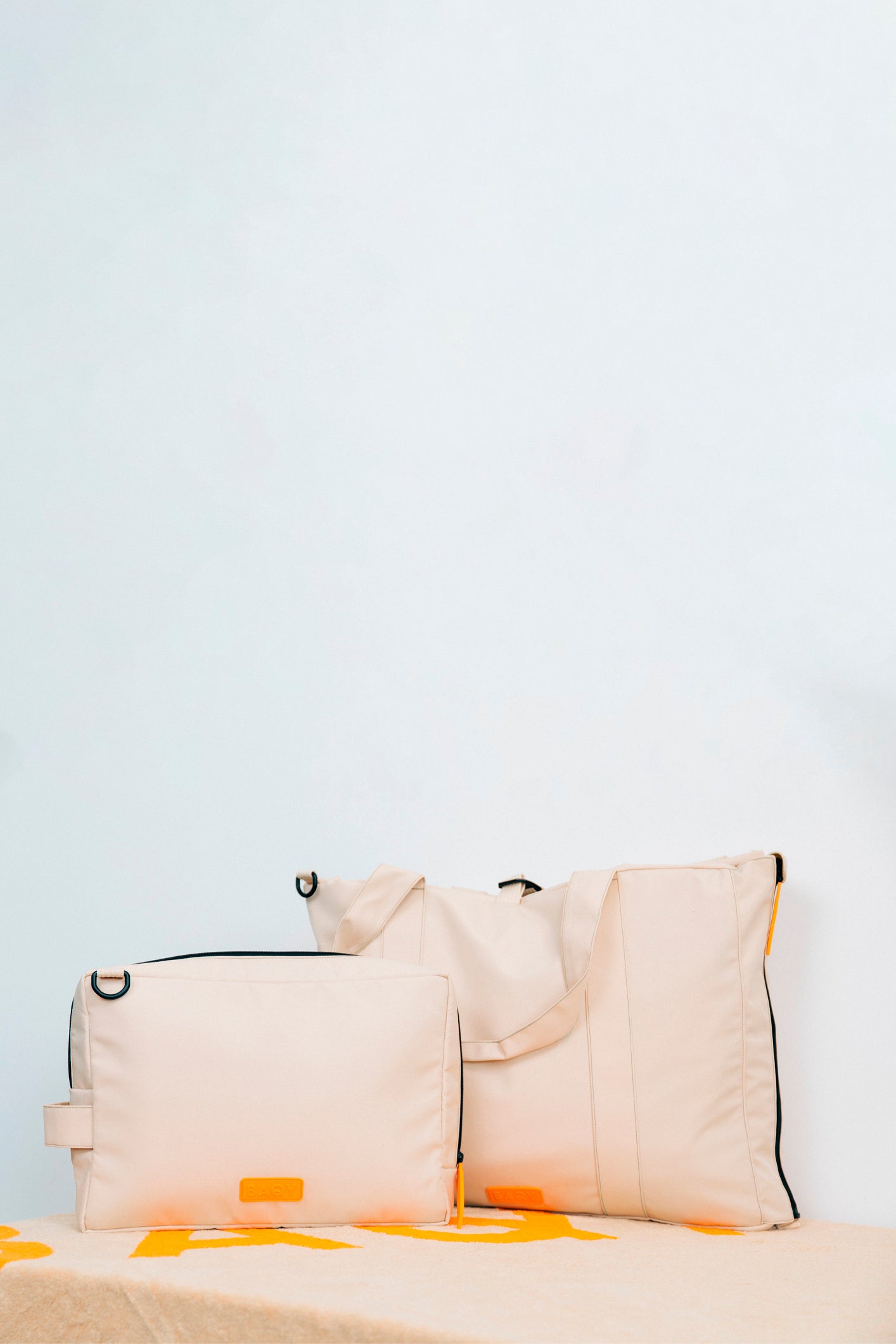 BAQY Tote Bag - Oat White