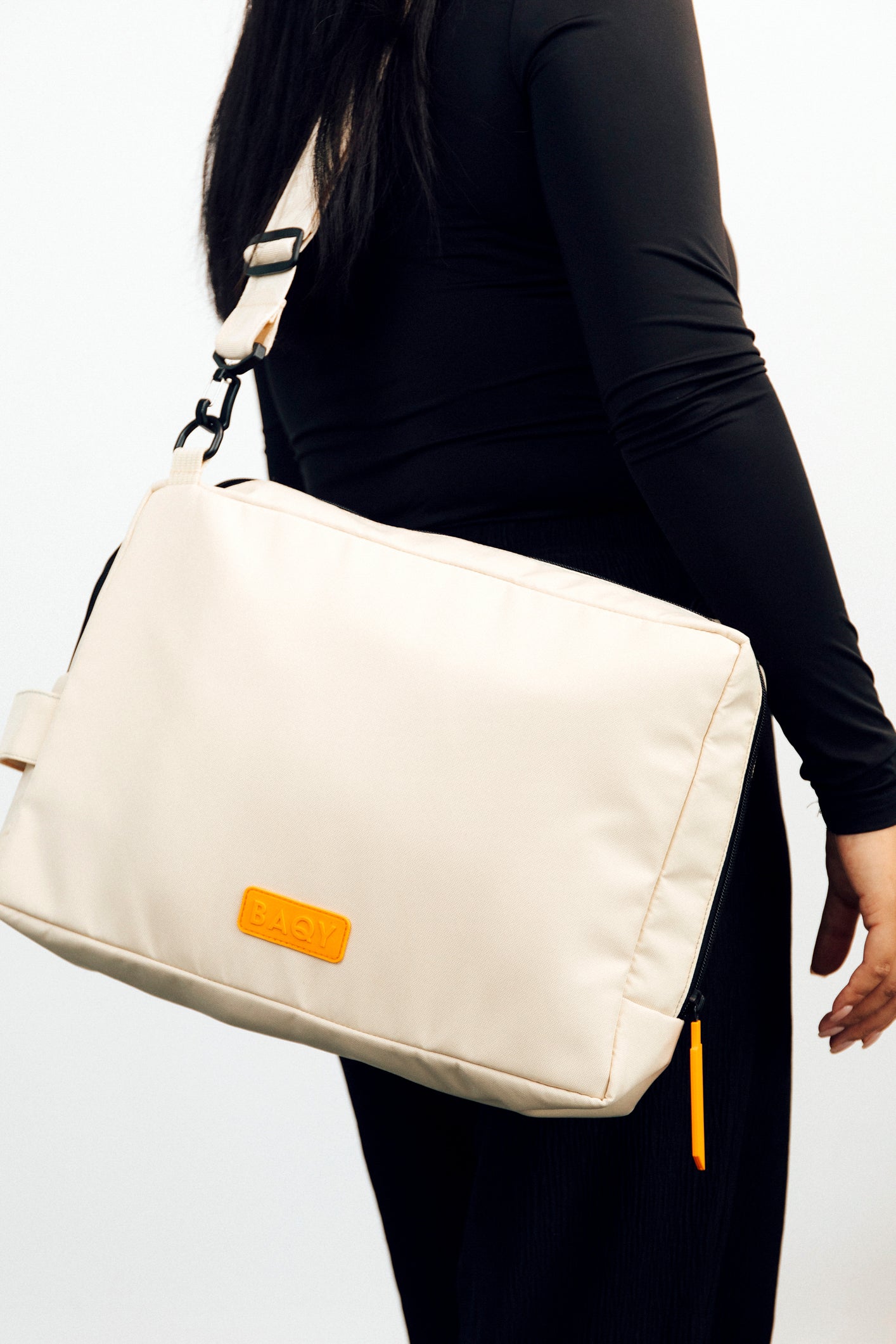 BAQY Tote Bag - Oat White