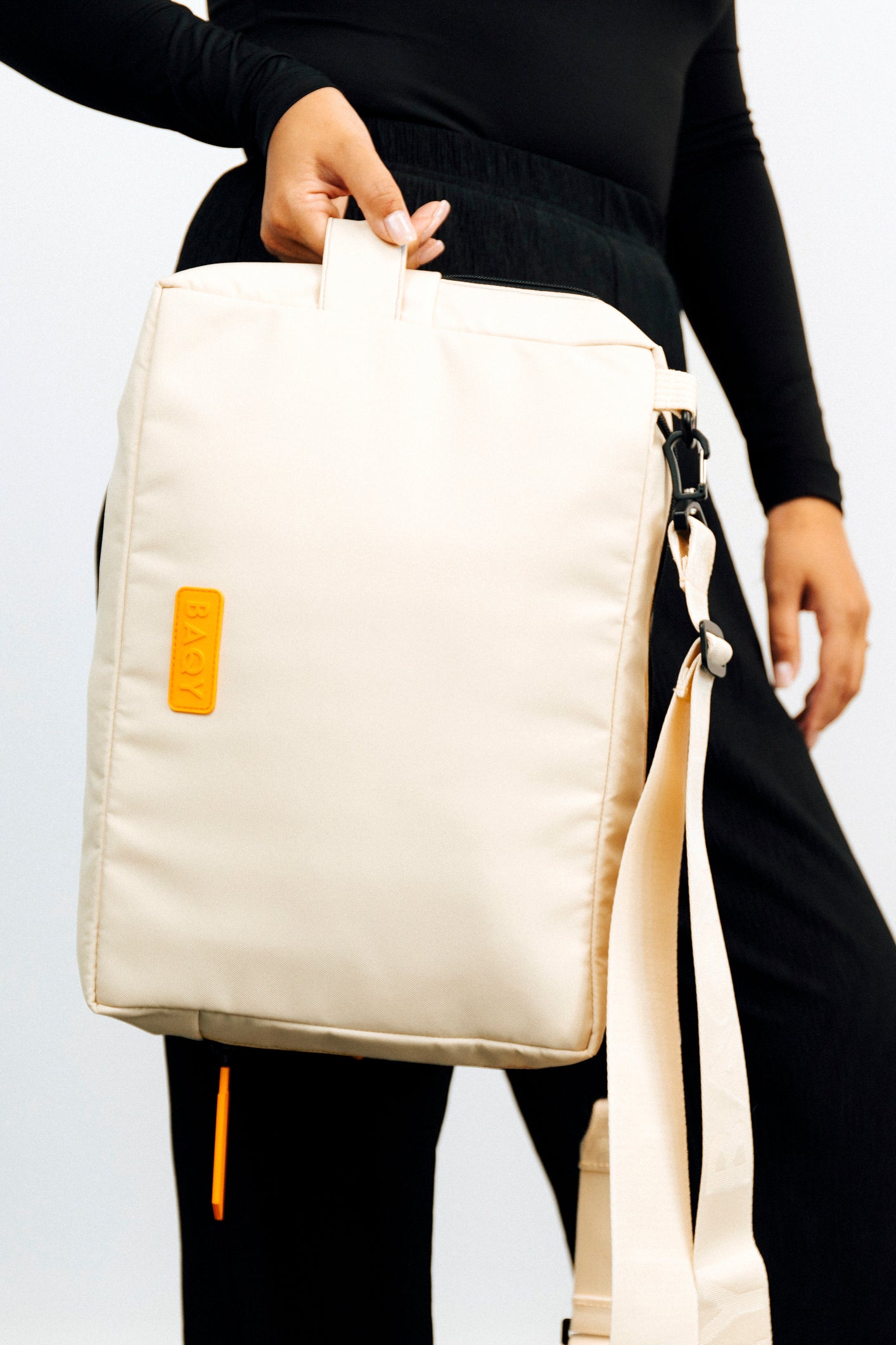 BAQY Tote Bag - Oat White