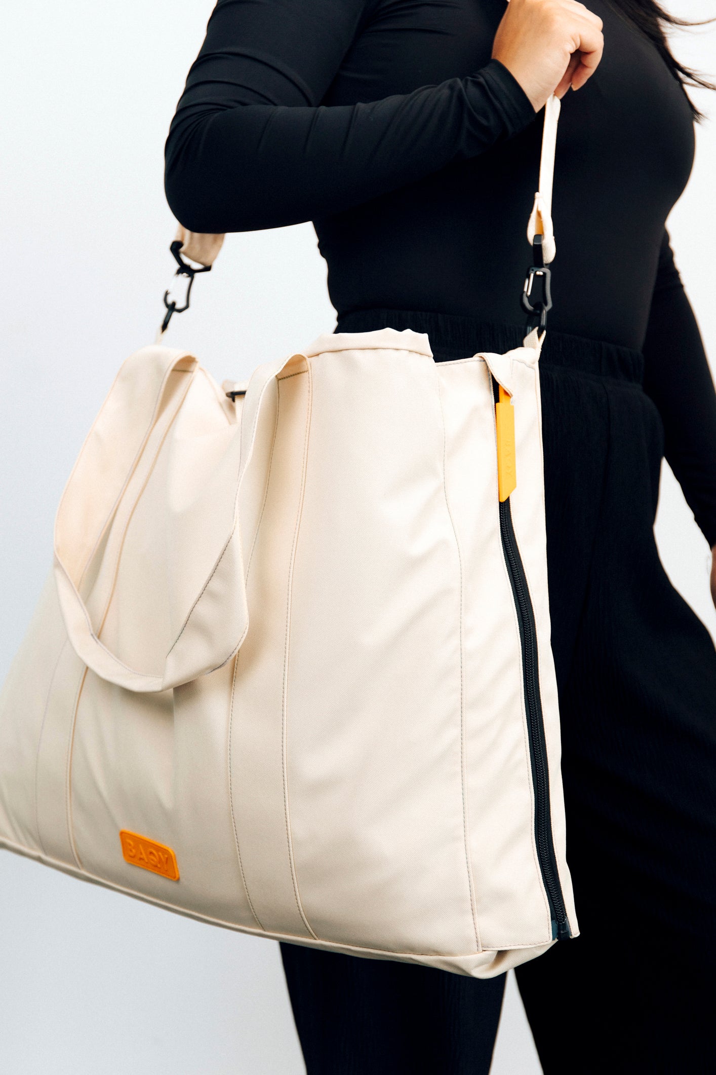 BAQY Tote Bag - Oat White